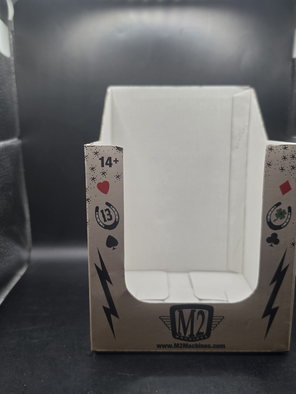 M2 Machines Flash & Diecast  SLEEVE ONLY (No  Cars) Display Box